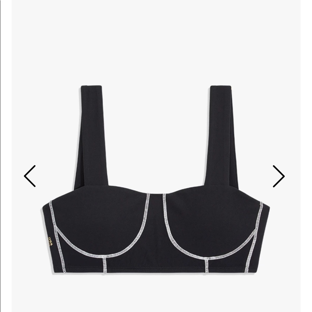 WeWoreWhat Corset Top Black size small